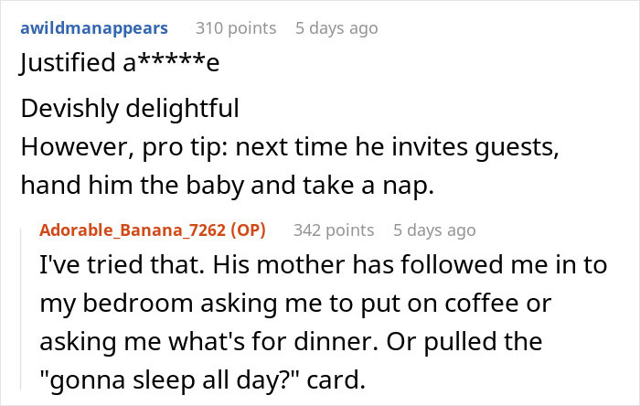 Dad Refuses To Help With Newborn And Keeps Inviting Family Over, Wife Makes Him Walk In Her Shoes