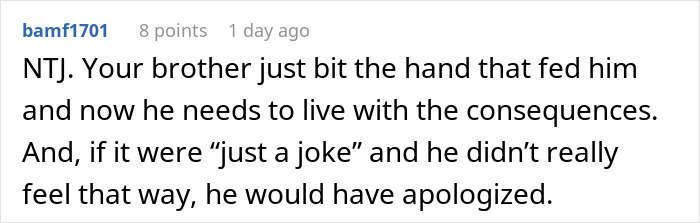 Guy Regrets Dissing Sister’s Whole Career After She Invoices Him For All Her Free Work Guy Regrets Dissing Sister’s Whole Career After She Invoices Him For All Her Free Work