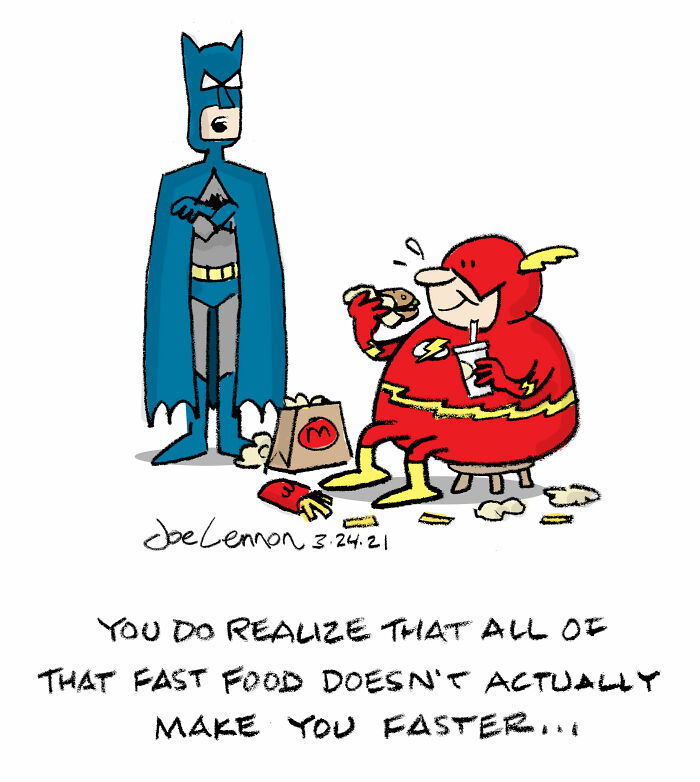 Artist Joe Lennon Turns Famous Pop Culture Characters Into Brutally Funny One-Panel Comics (57 New Pics) Artist Joe Lennon Turns Famous Pop Culture Characters Into Brutally Funny One-Panel Comics (57 New Pics)