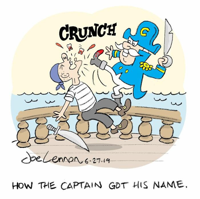 Artist Joe Lennon Turns Famous Pop Culture Characters Into Brutally Funny One-Panel Comics (57 New Pics)