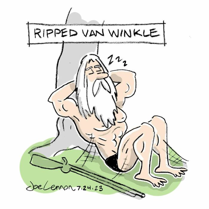 Artist Joe Lennon Turns Famous Pop Culture Characters Into Brutally Funny One-Panel Comics (57 New Pics)