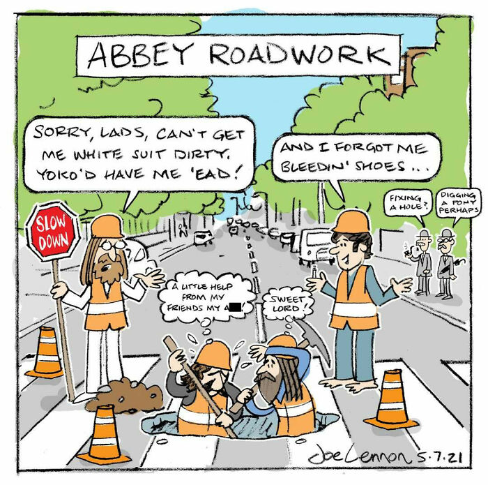 Artist Joe Lennon Turns Famous Pop Culture Characters Into Brutally Funny One-Panel Comics (57 New Pics)