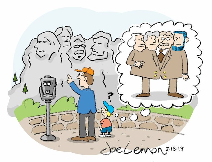 Artist Joe Lennon Turns Famous Pop Culture Characters Into Brutally Funny One-Panel Comics (57 New Pics)