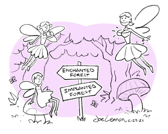 Artist Joe Lennon Turns Famous Pop Culture Characters Into Brutally Funny One-Panel Comics (57 New Pics)