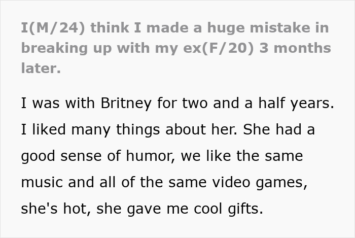 Man Regrets Dumping His GF After No Other Women Want Him, Harasses Her When She Moves On Fast Man Regrets Dumping His GF After No Other Women Want Him, Harasses Her When She Moves On Fast