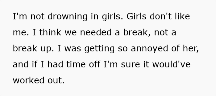 Man Regrets Dumping His GF After No Other Women Want Him, Harasses Her When She Moves On Fast Man Regrets Dumping His GF After No Other Women Want Him, Harasses Her When She Moves On Fast