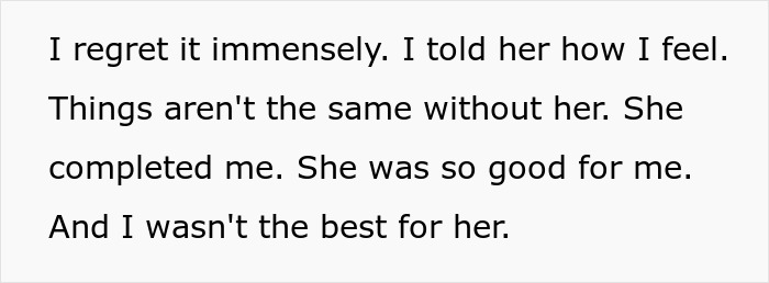 Man Regrets Dumping His GF After No Other Women Want Him, Harasses Her When She Moves On Fast Man Regrets Dumping His GF After No Other Women Want Him, Harasses Her When She Moves On Fast
