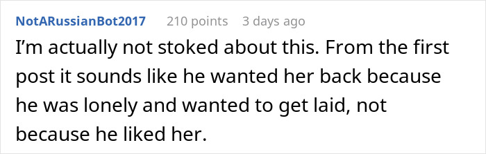 Man Regrets Dumping His GF After No Other Women Want Him, Harasses Her When She Moves On Fast Man Regrets Dumping His GF After No Other Women Want Him, Harasses Her When She Moves On Fast