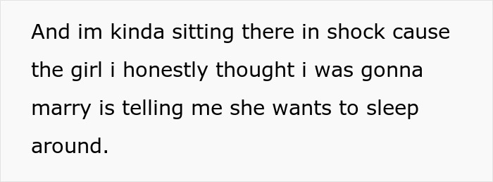 Guy Dumps GF As She Wants To Open Relationship, Astounded As His Own Parents Turn Against Him Guy Dumps GF As She Wants To Open Relationship, Astounded As His Own Parents Turn Against Him