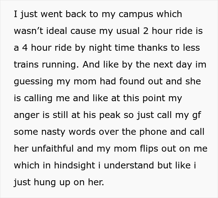 Guy Dumps GF As She Wants To Open Relationship, Astounded As His Own Parents Turn Against Him Guy Dumps GF As She Wants To Open Relationship, Astounded As His Own Parents Turn Against Him