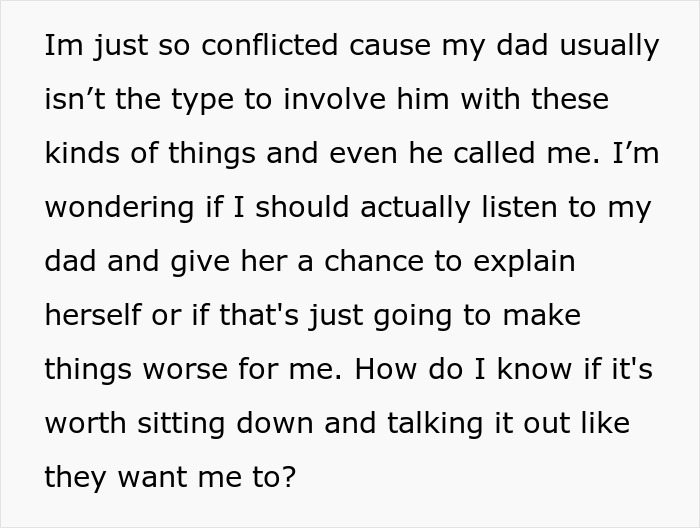 Guy Dumps GF As She Wants To Open Relationship, Astounded As His Own Parents Turn Against Him Guy Dumps GF As She Wants To Open Relationship, Astounded As His Own Parents Turn Against Him