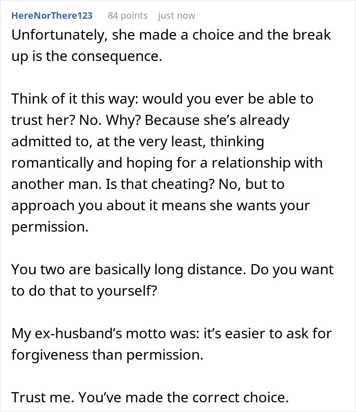 Guy Dumps GF As She Wants To Open Relationship, Astounded As His Own Parents Turn Against Him Guy Dumps GF As She Wants To Open Relationship, Astounded As His Own Parents Turn Against Him