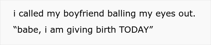 Lady Calls Her Fiancé To Say She’s Pregnant, 20 Minutes Later She Calls Back To Say She’s In Labor Lady Calls Her Fiancé To Say She’s Pregnant, 20 Minutes Later She Calls Back To Say She’s In Labor