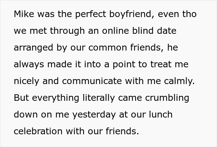 Lady Aghast After “Perfect” BF Displays His Red Flags By Mocking Her Gift In Front Of Their Friends Lady Aghast After “Perfect” BF Displays His Red Flags By Mocking Her Gift In Front Of Their Friends