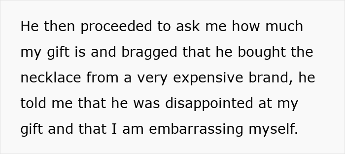 Lady Aghast After “Perfect” BF Displays His Red Flags By Mocking Her Gift In Front Of Their Friends Lady Aghast After “Perfect” BF Displays His Red Flags By Mocking Her Gift In Front Of Their Friends