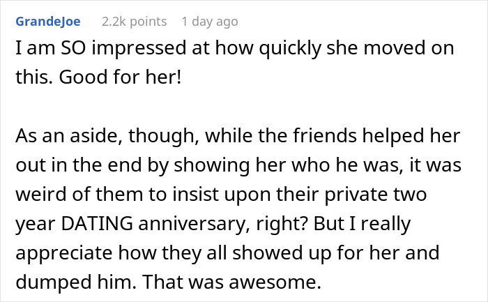 Lady Aghast After “Perfect” BF Displays His Red Flags By Mocking Her Gift In Front Of Their Friends Lady Aghast After “Perfect” BF Displays His Red Flags By Mocking Her Gift In Front Of Their Friends