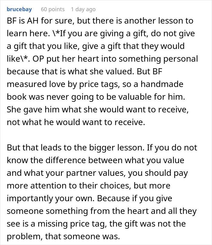 Lady Aghast After “Perfect” BF Displays His Red Flags By Mocking Her Gift In Front Of Their Friends Lady Aghast After “Perfect” BF Displays His Red Flags By Mocking Her Gift In Front Of Their Friends