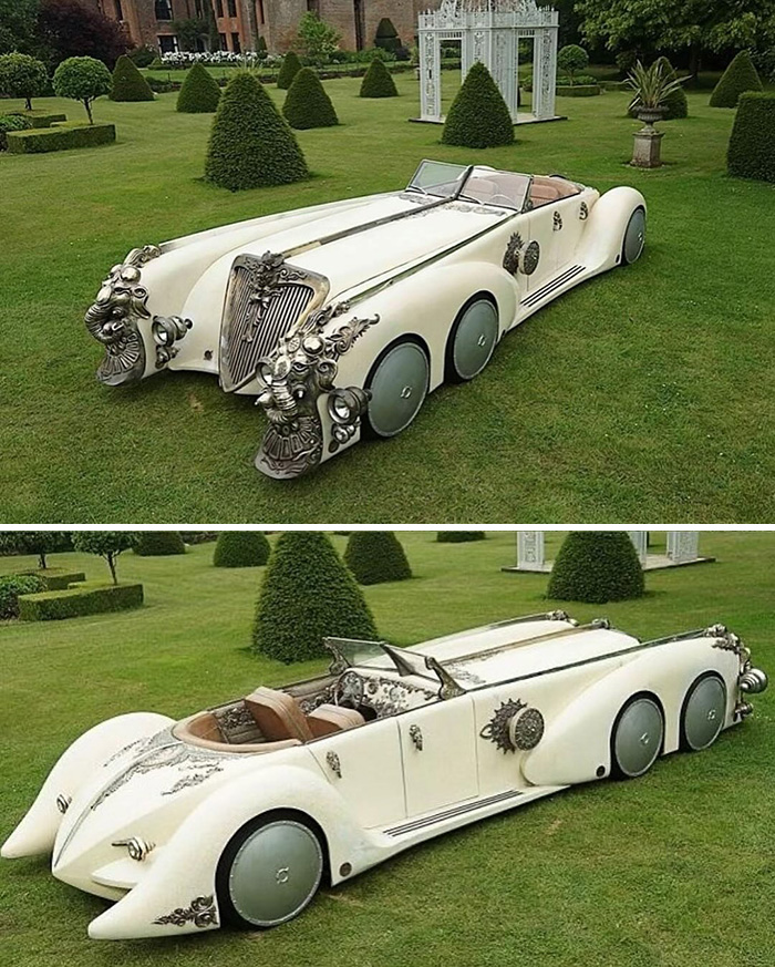 50 Cars Turned Into Stunning Artistic Creations, As Shared By This Page