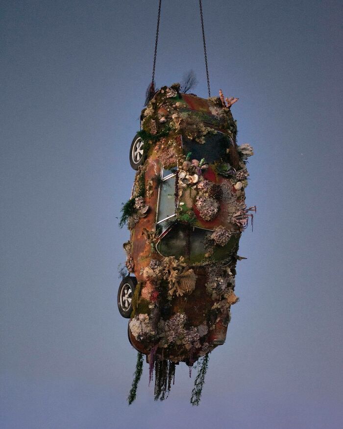 50 Cars Turned Into Stunning Artistic Creations, As Shared By This Page