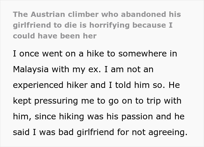 Men Abandon Their Partners During Outdoor Activities So Much, It Now Has A Name