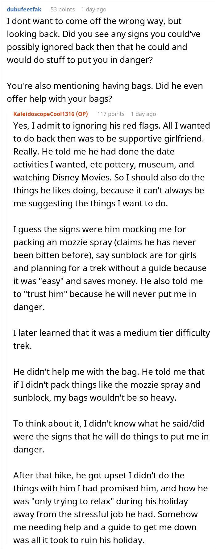 Men Abandon Their Partners During Outdoor Activities So Much, It Now Has A Name