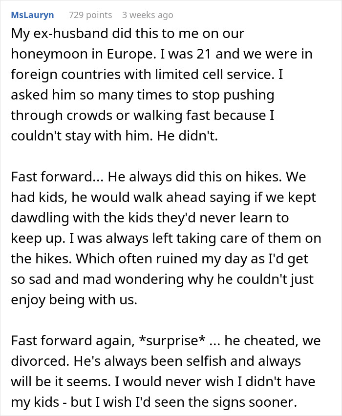 Men Abandon Their Partners During Outdoor Activities So Much, It Now Has A Name