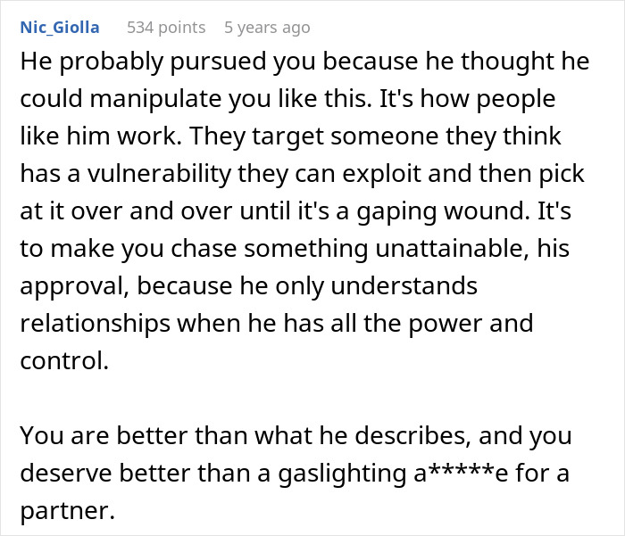 Man Pursues Woman And Makes Her His GF Just To Nag Her Every Day To Lose Weight