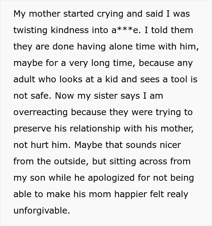 Grandparents Guilt Trip Kid Over His Mom, Dad Decides To Cut Them Off Grandparents Guilt Trip Kid Over His Mom, Dad Decides To Cut Them Off