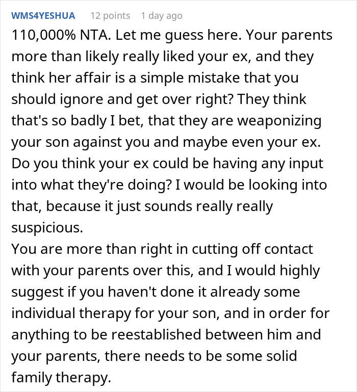 Grandparents Guilt Trip Kid Over His Mom, Dad Decides To Cut Them Off Grandparents Guilt Trip Kid Over His Mom, Dad Decides To Cut Them Off