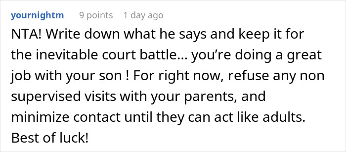Grandparents Guilt Trip Kid Over His Mom, Dad Decides To Cut Them Off Grandparents Guilt Trip Kid Over His Mom, Dad Decides To Cut Them Off