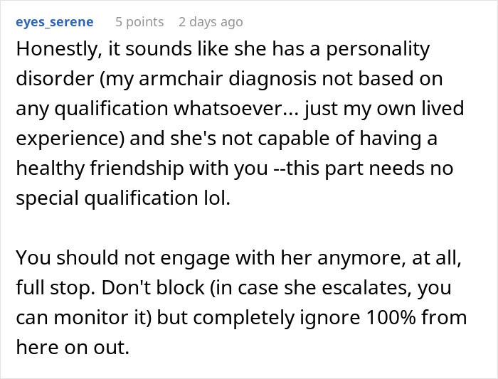 Woman Keeps Trying To Make Friend Of 10 Years Fall In Love With Her, Gets Blocked Instead