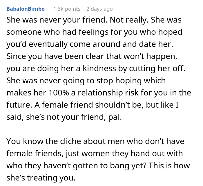Woman Keeps Trying To Make Friend Of 10 Years Fall In Love With Her, Gets Blocked Instead