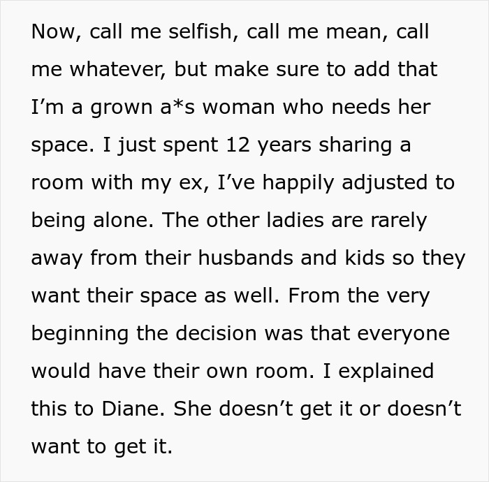 Woman Furious Her Friends Don&rsquo;t Want To Share A Room With Her After She Suddenly Decides To Join The Vacation