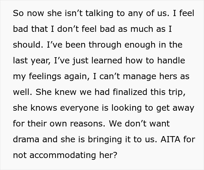 Woman Furious Her Friends Don&rsquo;t Want To Share A Room With Her After She Suddenly Decides To Join The Vacation