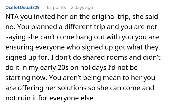 Woman Furious Her Friends Don&rsquo;t Want To Share A Room With Her After She Suddenly Decides To Join The Vacation