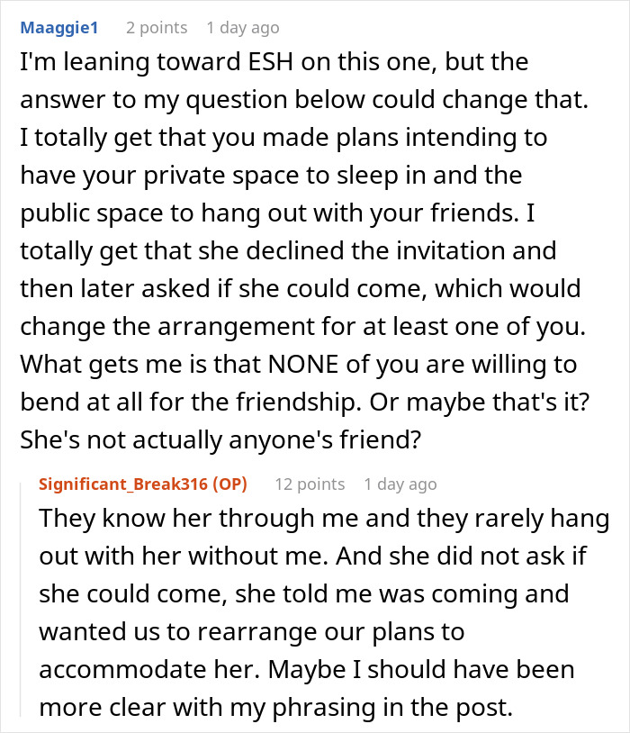 Woman Furious Her Friends Don&rsquo;t Want To Share A Room With Her After She Suddenly Decides To Join The Vacation
