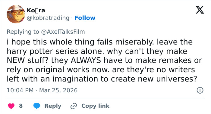 J.K. Rowling Finally Reveals What She Thinks Of ‘Harry Potter’ Reboot Amid Backlash J.K. Rowling Finally Reveals What She Thinks Of ‘Harry Potter’ Reboot Amid Backlash