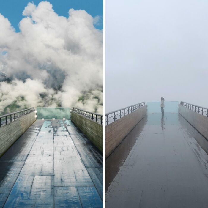 65 Side-By-Side Pics Making Showing How Disappointing Reality Is 65 Side-By-Side Pics Making Showing How Disappointing Reality Is