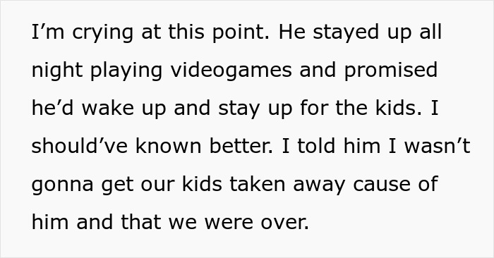Mom Comes Back From 10-Hour Shift To A Total Mess, Baby Screaming And Son Panicking While Husband Is Asleep