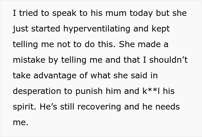 MIL Breaks Down And Tells Woman Her Fianc&eacute;s Secret While He’s In The Hospital: “Worried About His Sins”