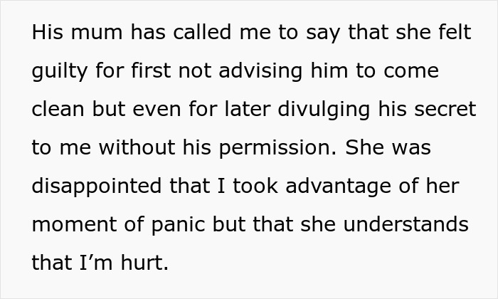 MIL Breaks Down And Tells Woman Her Fianc&eacute;s Secret While He’s In The Hospital: “Worried About His Sins”