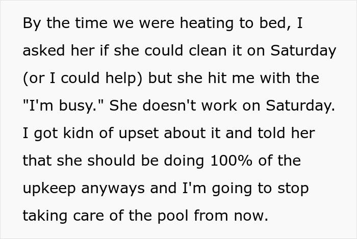 &ldquo;She Wanted A Pool&rdquo;: Husband Refuses To Maintain The Pool After Wife Breaks Her Promise, Drama Ensues