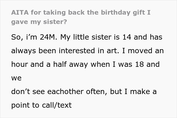 &ldquo;Spent $150 To Get Yelled At&rdquo;: Drama Ensues When Man&rsquo;s Teen Sister Throws A Birthday Tantrum