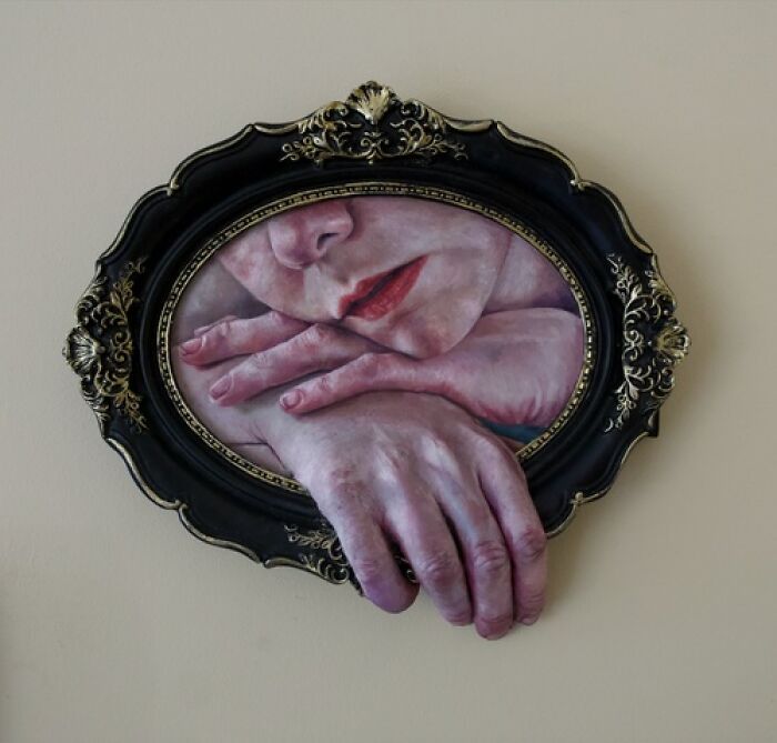 Tanya Gomelskaya’s Unsettling Portraits Blur The Line Between Painting And Sculpture (31 Pics) Tanya Gomelskaya’s Unsettling Portraits Blur The Line Between Painting And Sculpture (31 Pics)