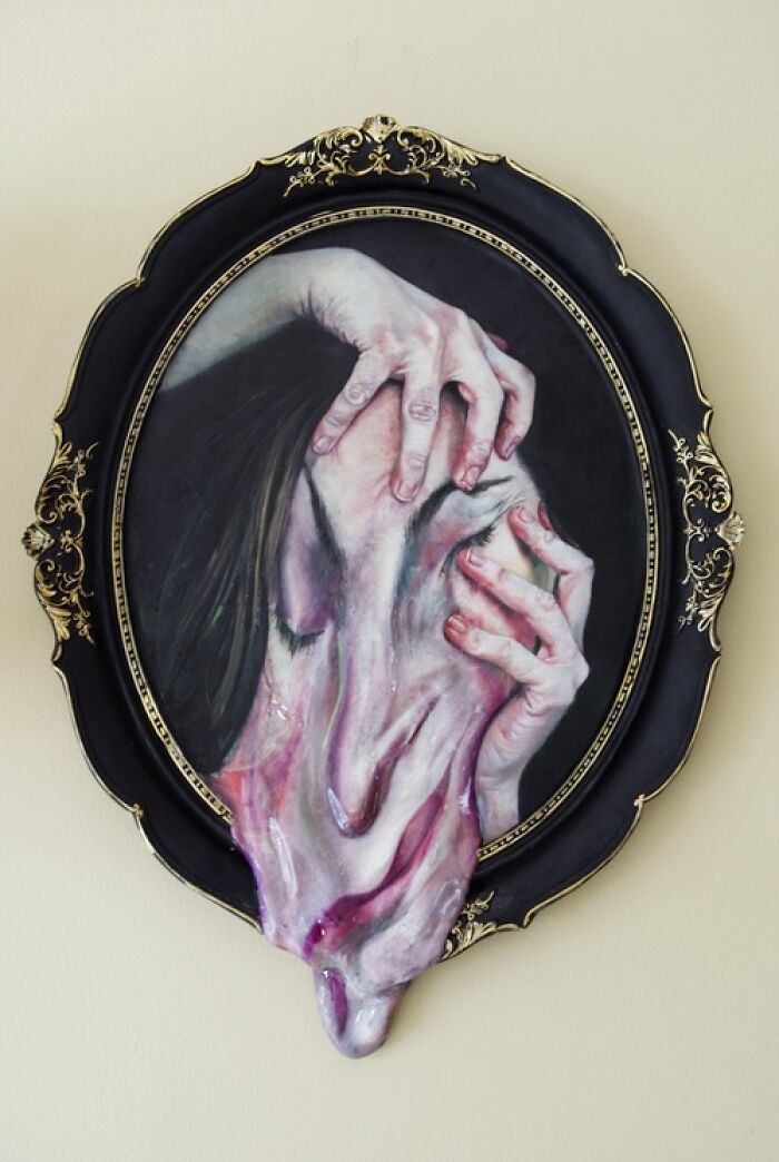 Tanya Gomelskaya’s Unsettling Portraits Blur The Line Between Painting And Sculpture (31 Pics) Tanya Gomelskaya’s Unsettling Portraits Blur The Line Between Painting And Sculpture (31 Pics)