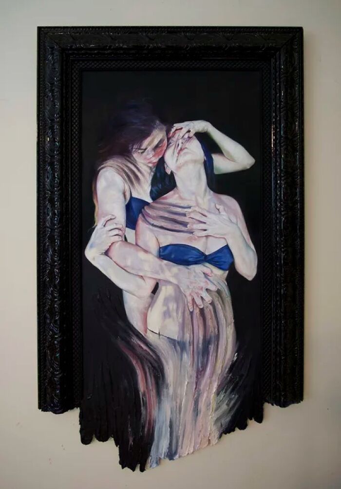 Tanya Gomelskaya’s Unsettling Portraits Blur The Line Between Painting And Sculpture (31 Pics) Tanya Gomelskaya’s Unsettling Portraits Blur The Line Between Painting And Sculpture (31 Pics)