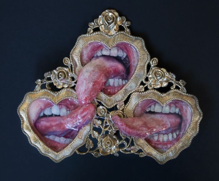 Tanya Gomelskaya’s Unsettling Portraits Blur The Line Between Painting And Sculpture (31 Pics) Tanya Gomelskaya’s Unsettling Portraits Blur The Line Between Painting And Sculpture (31 Pics)