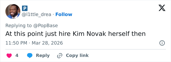 Kim Novak Has A Brutal Response After Sydney Sweeney Was Picked For Her Biopic