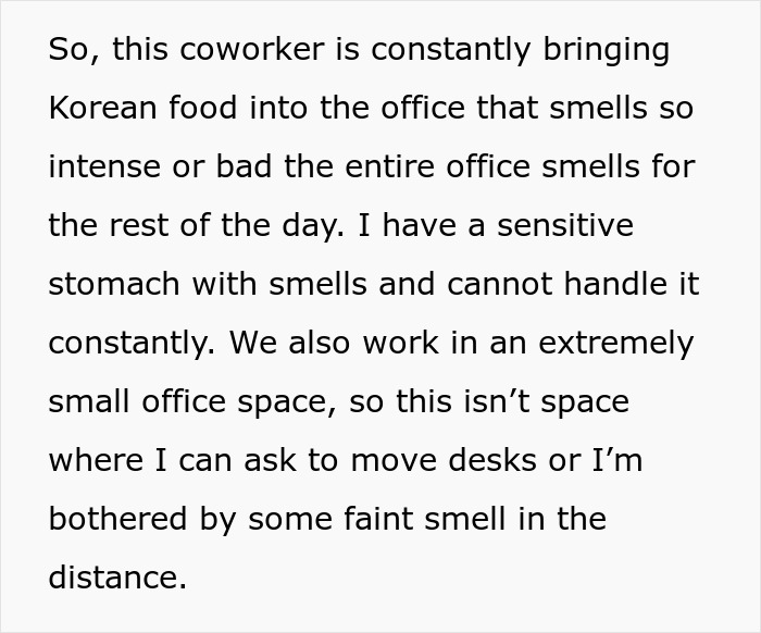 Lady Reports Coworker For Complaining About “Cultural” Food, Says Her &ldquo;Nausea&rdquo; Is &ldquo;Repressed Racism&rdquo;