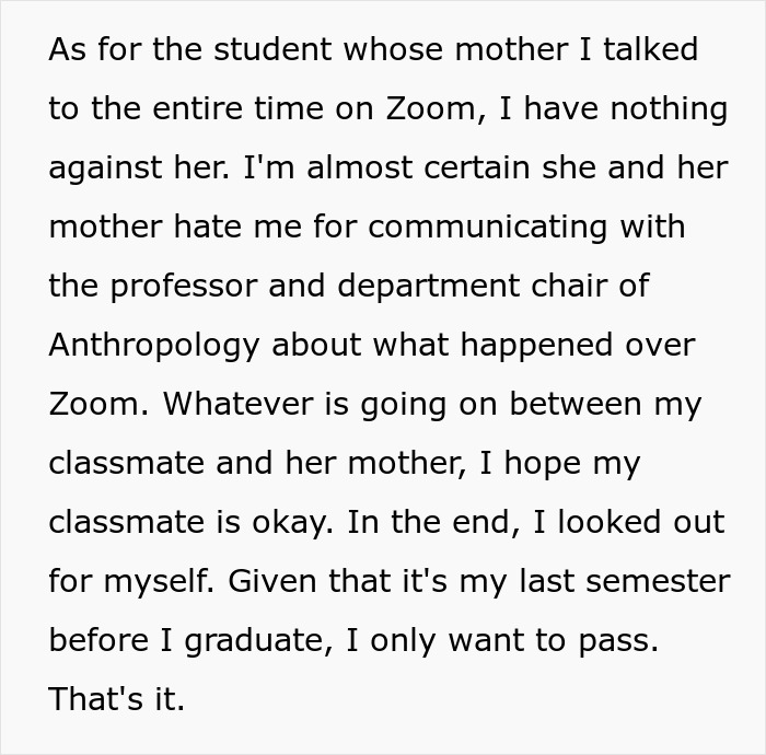 Overbearing Mother Keeps Speaking For Daughter During Partnered Project Work, Classmate At Wits End Overbearing Mother Keeps Speaking For Daughter During Partnered Project Work, Classmate At Wits End
